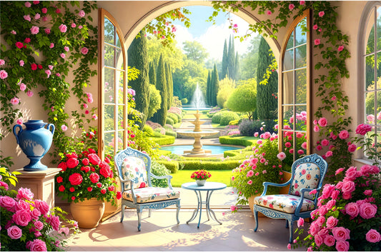 Sunroom Garden - 1,000 Piece Jigsaw Puzzle - Jigsaw Art Store