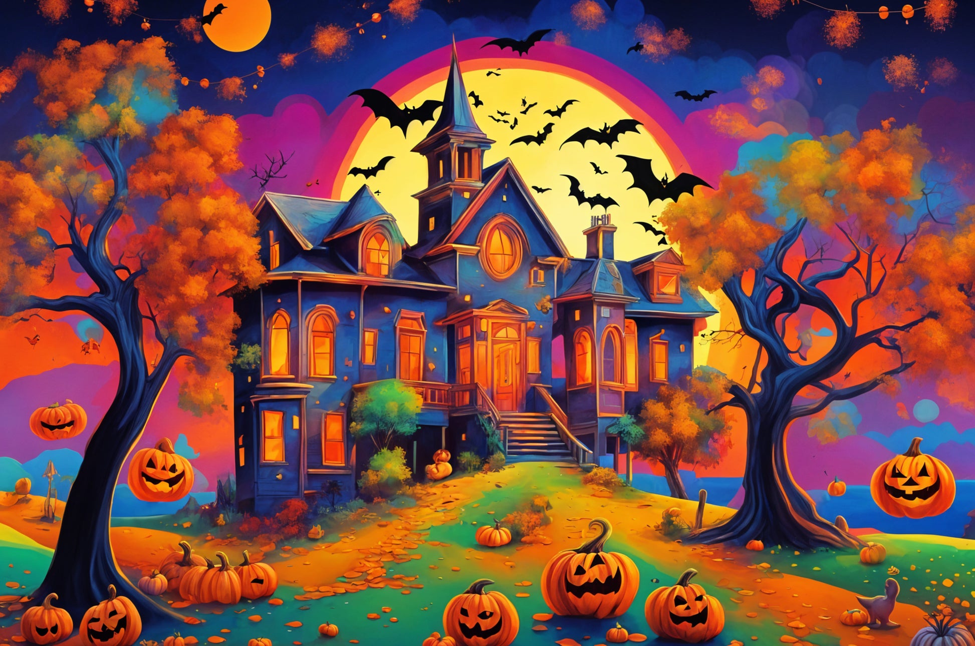 Halloween Night Magic Jigsaw Puzzle 1,000 Pieces - Jigsaw Art Store