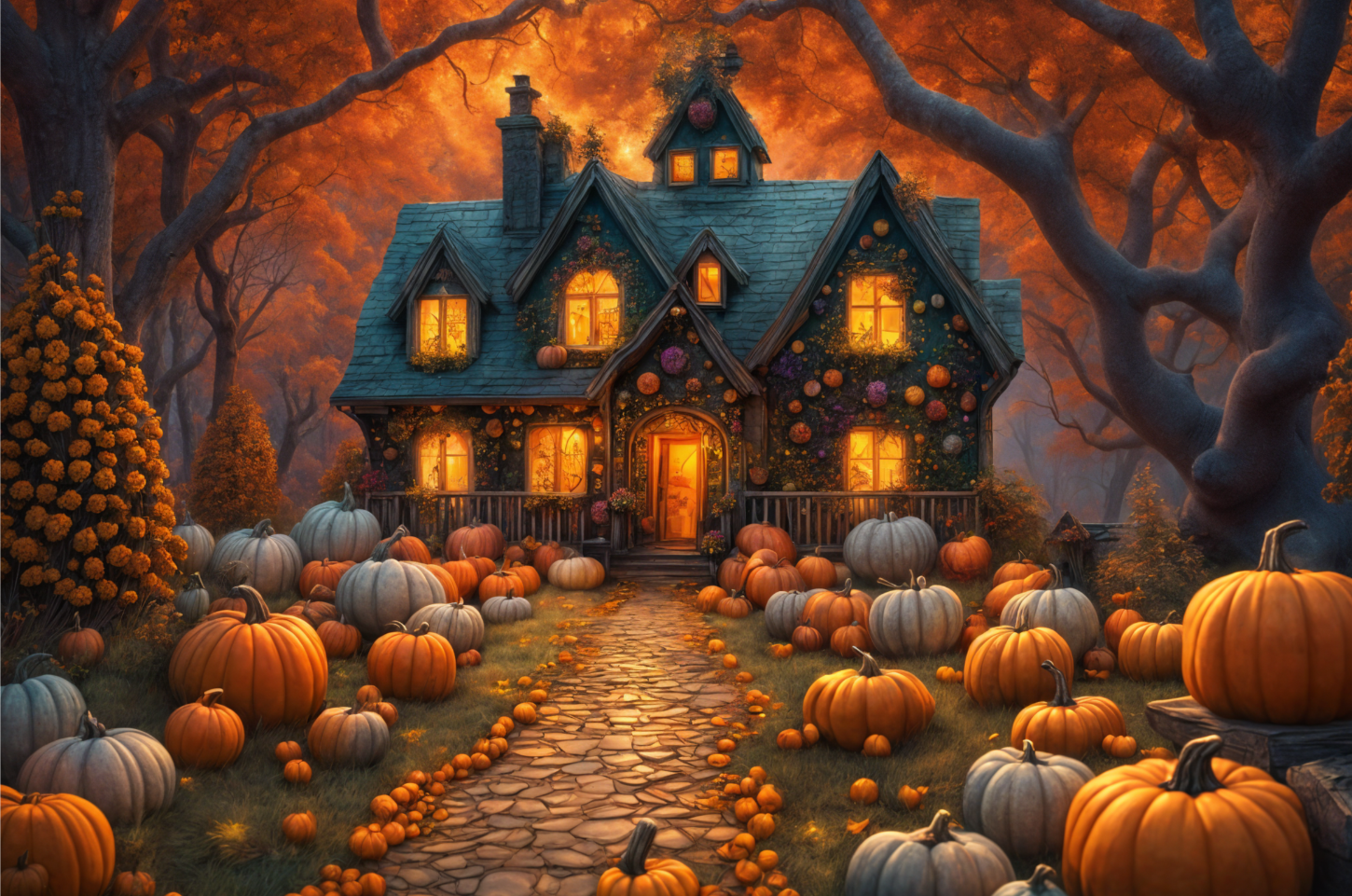 Halloween Enchantment Jigsaw Puzzle 1,000 Pieces - Jigsaw Art Store