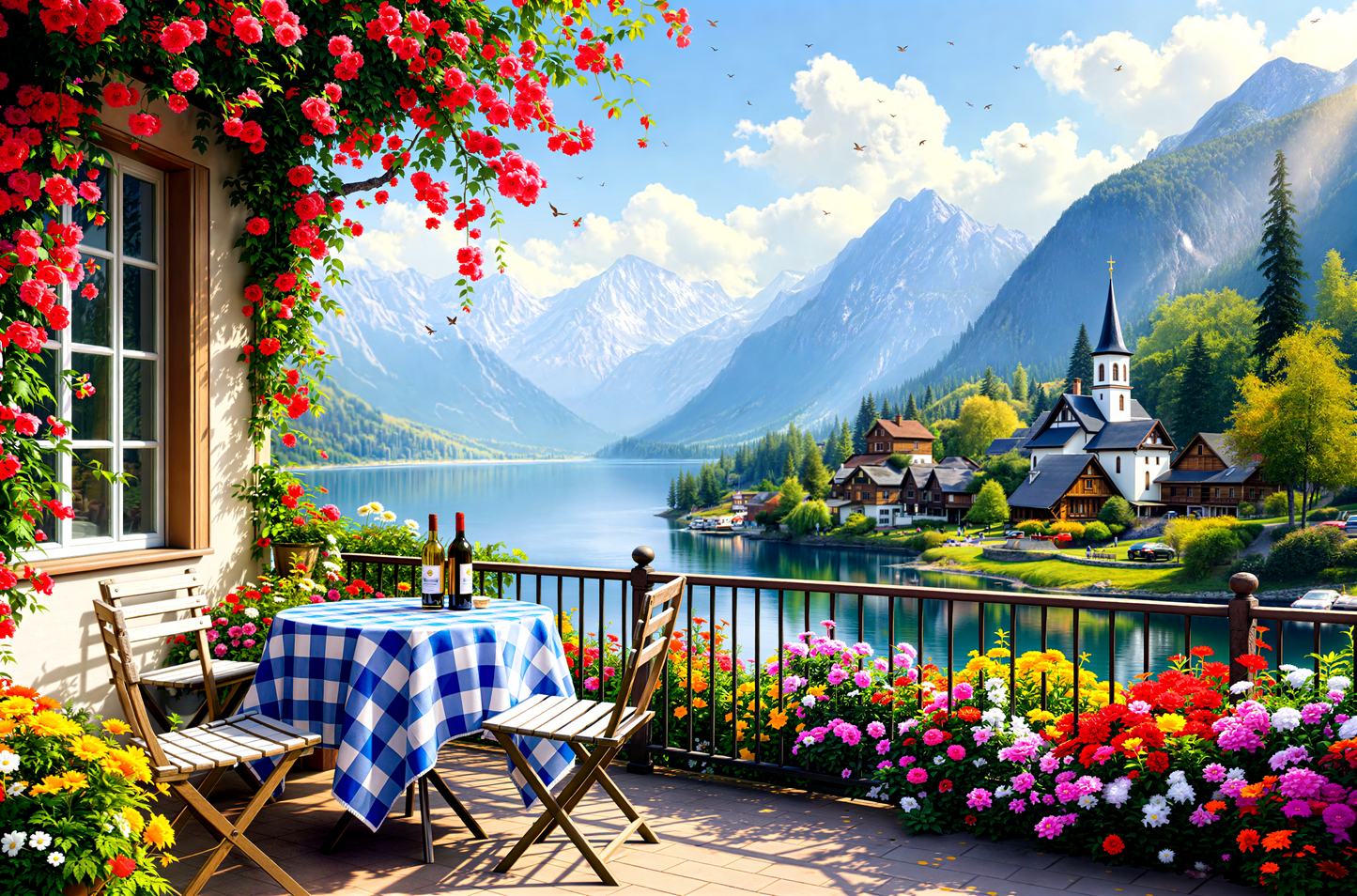 Alpine Serenity Jigsaw Puzzle 1,000 Pieces