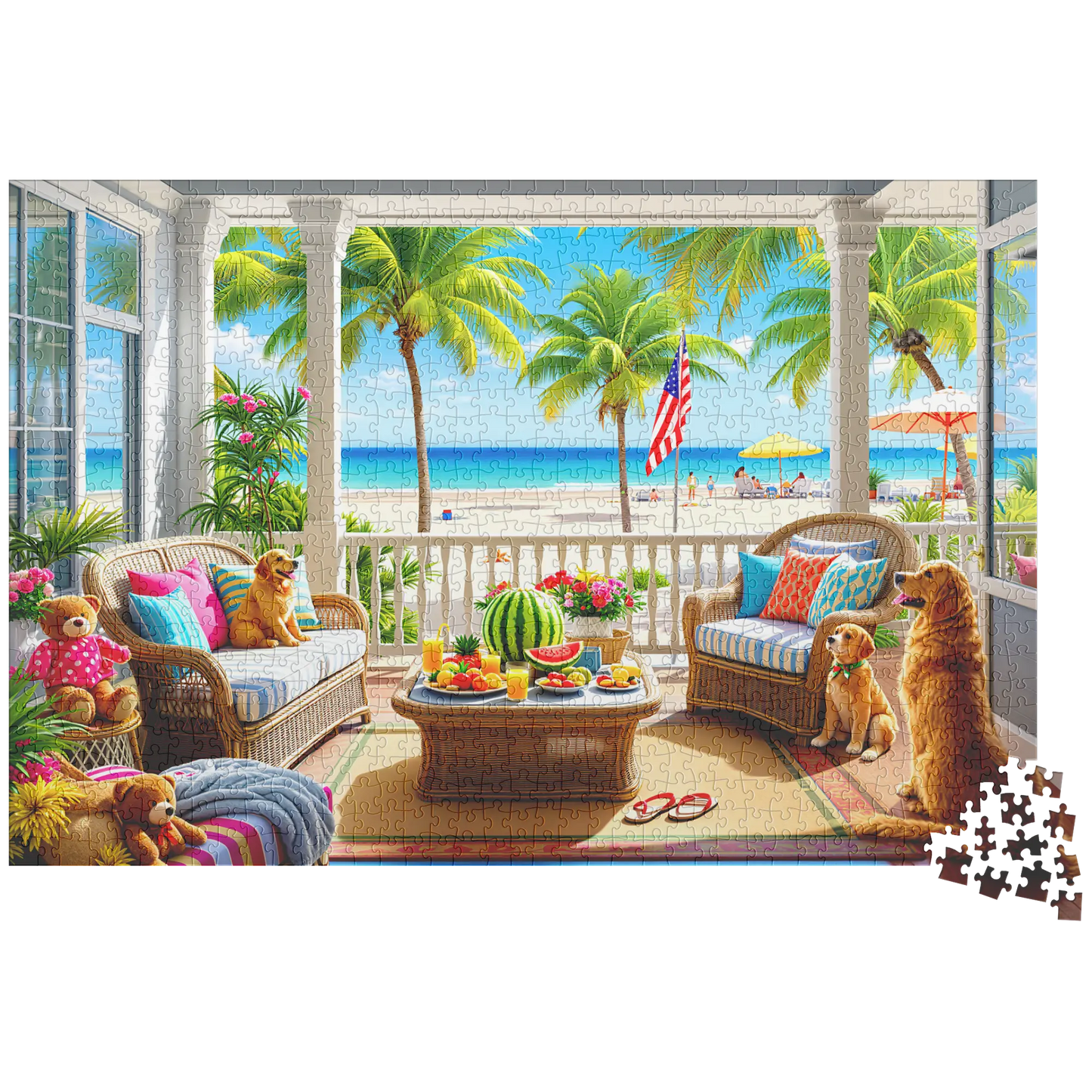 Poarchside_Paradise_Jigsaw_puzzle_1000__1014pc_H_Loose_Mockup.png