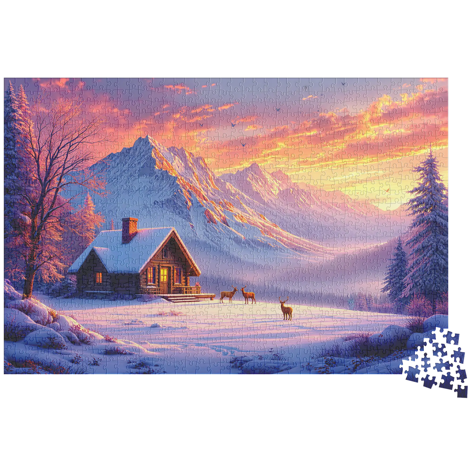 Winter_Retreat_at_Sunset_Jigsaw_Puzzle_1_1014pc_H_Loose_Mockup.png