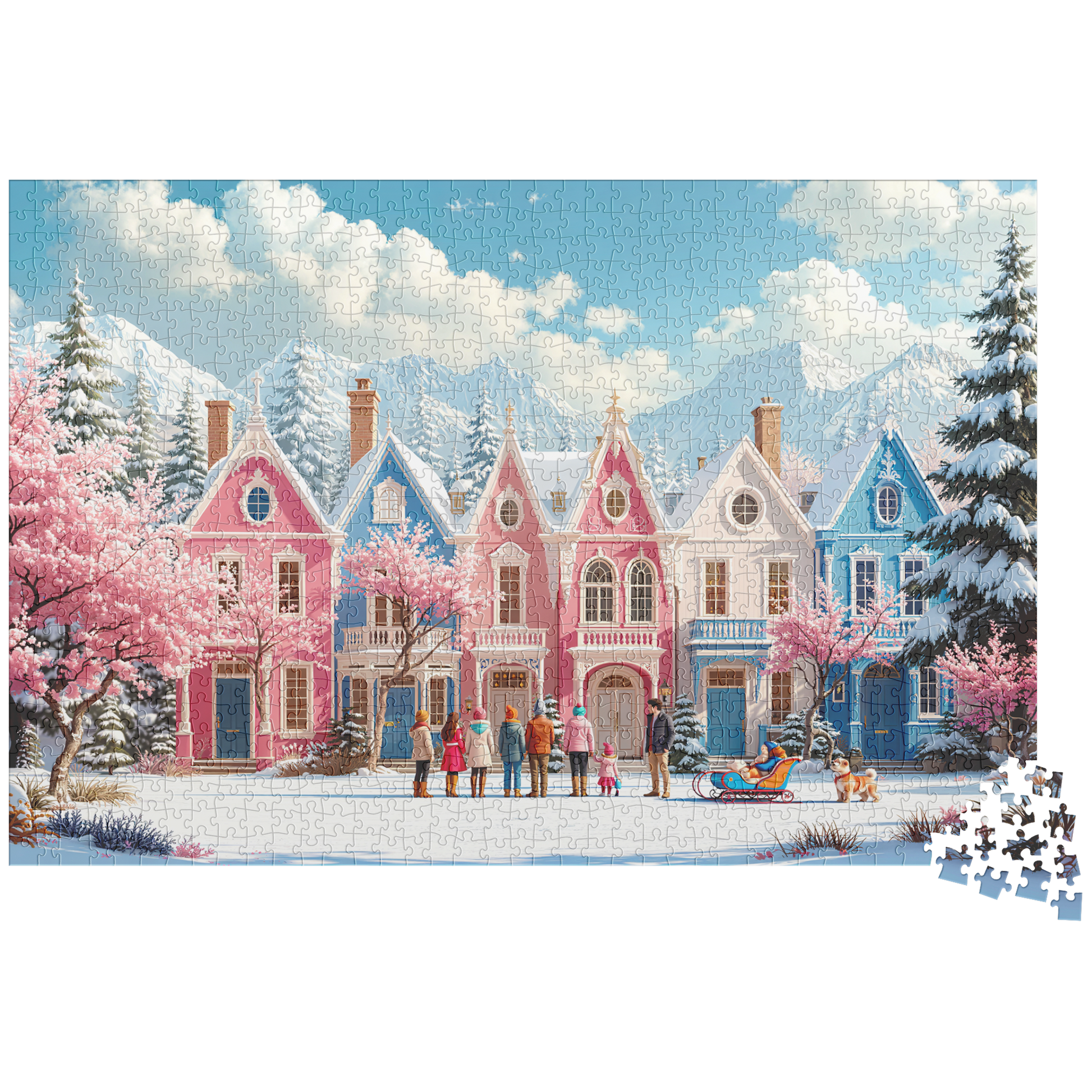 Winter_Village_Charm_Jigsaw_Puzzle_1000_1014pc_H_Loose_Mockup.png
