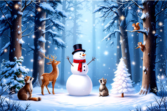 Winter Woodland Friends Jigsaw Puzzle 1,000 Pieces