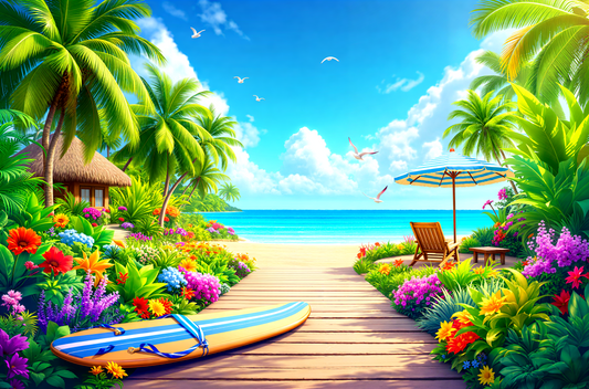 Seaside Stroll Jigsaw Puzzle 1,000 Pieces